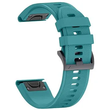 X-Site silikonový pro Garmin QuickFit 22mm, modrozelený (ERSQCKS-001T22)