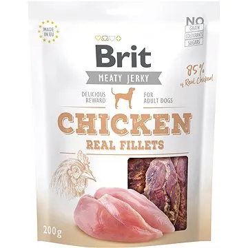 Brit Jerky Chicken Fillets 200 g  (8595602543670)