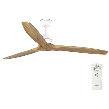 FARO 33728 - Stropní ventilátor ALO bílá/Hnědá (105433)