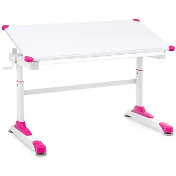 BRÜXXI Alia 119 cm, bílý/růžový (SP1000839)