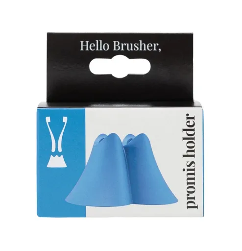 Promis Duo Stojan na kartáček 1 ks modrý