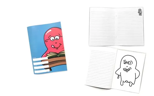 Sešit modrý netoxický Megaslizoun - Megabublina