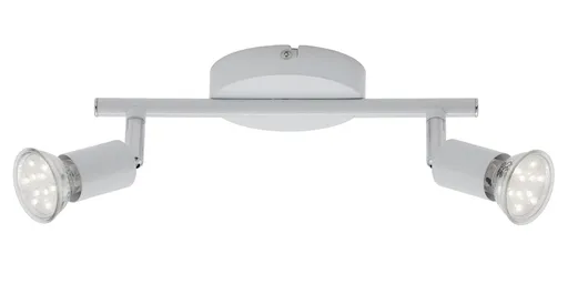 BRILONER Bodové svítidlo 25,5 cm 2xGU10 6W 500lm bílé BRI 2767-026