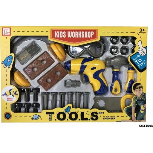 Alltoys Nářadí se světlem 27 kusů