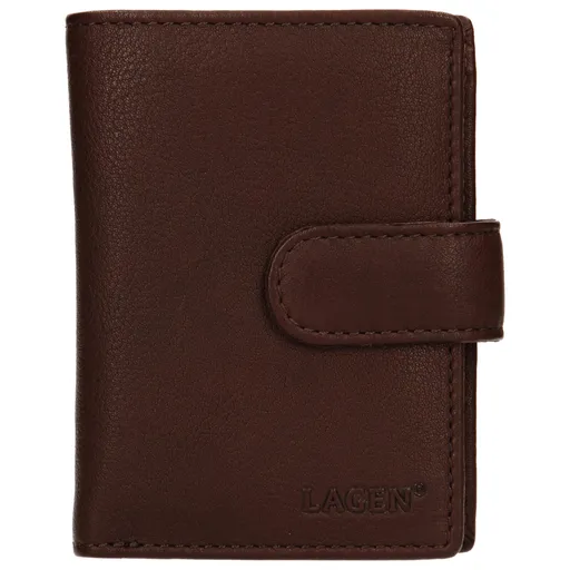 Pouzdro na doklady Lagen Nikola - hnědá