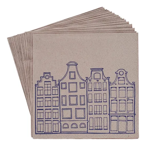 APRÈS Ubrousky z recyklovaného papíru "Amsterdam"