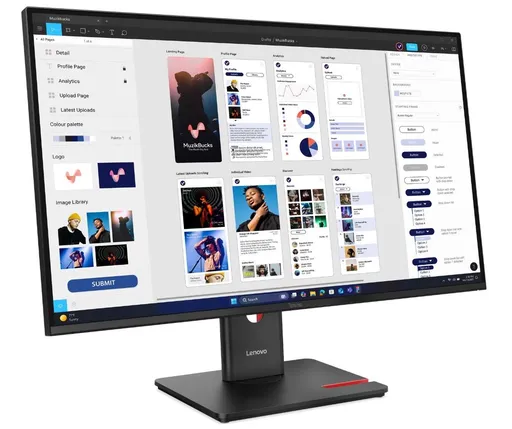 Lenovo ThinkVision/T32UD-40/31,5"/IPS/4K UHD/60Hz/4ms/Černá/3R