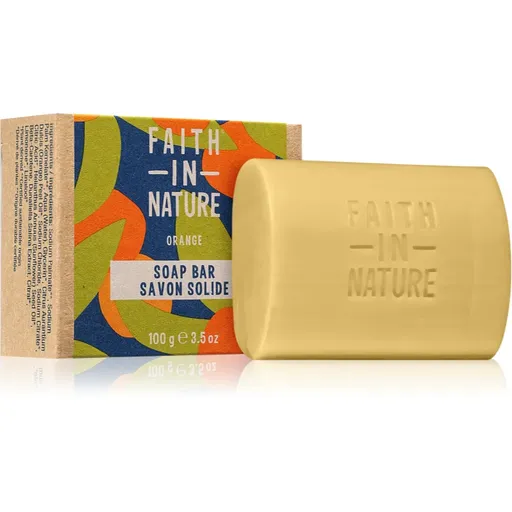 Faith In Nature Hand Made Soap Orange přírodní tuhé mýdlo 100 g