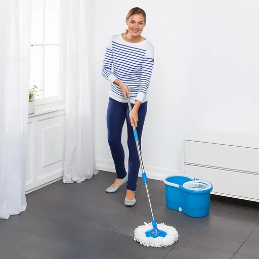 Die moderne Hausfrau Rotační mop s kbelíkem Rotation