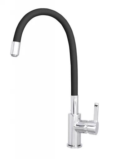 Rubineta Dřezová baterie FLEXY-33 Černá OLBAFL33BK