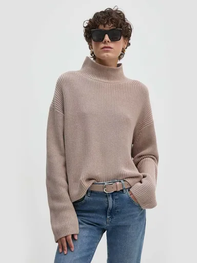 Calvin Klein dámský hnědý svetr J20J224227 L