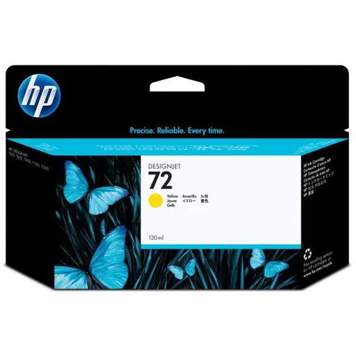 HP C9373A - originální cartridge HP 72, žlutá, 130ml