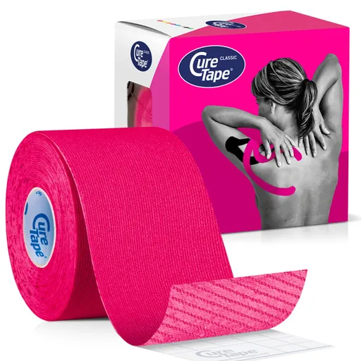 CureTape Kineziologický tejp Classic Pink 5 cm x 5 m