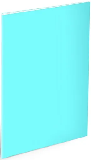 Obal na sešity A5 NEON blue