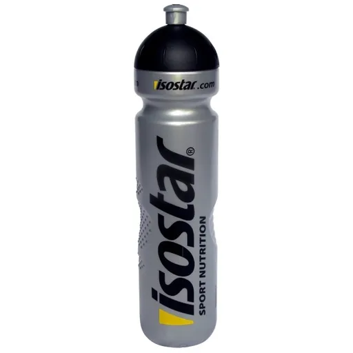 Isostar BIDON SILVER 1000 ML Univerzální sportovní láhev, šedá, velikost 1 L