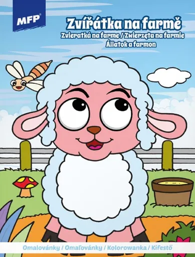 Omalovánky MFP A4 Zvířátka na farmě 210x276mm/16