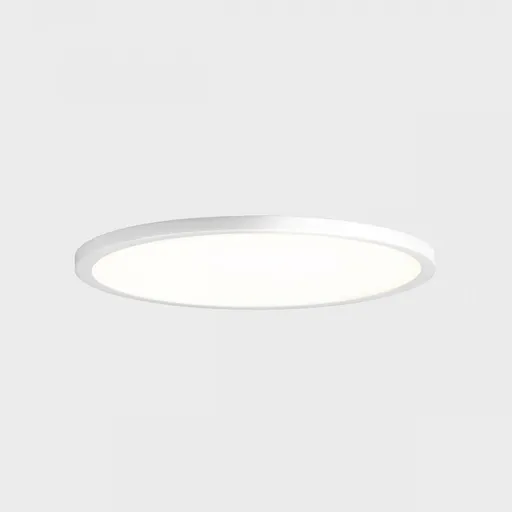 KOHL LIGHTING KOHL-Lighting DISC SLIM zapuštěné svítidlo s rámečkem pr. 225 mm bílá 24 W CRI 80 3000K PHASE CUT