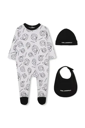 Kojenecké bavlněné dupačky Karl Lagerfeld