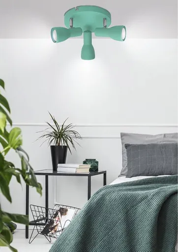 Stropní lampa mátová nastavitelná stropní lampa Picardo