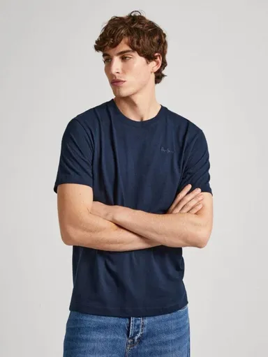 Pepe Jeans pánské tmavě modré tričko PM509206594 L
