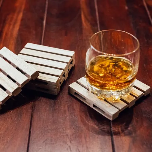 Podložky pod sklenice palety (4 kusy)