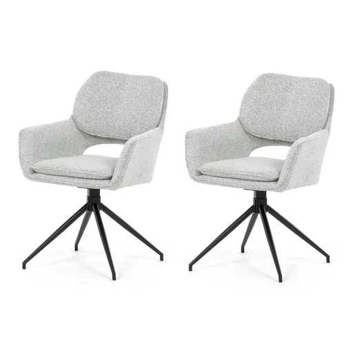 Sada jídelních židlí DCH-T1156 CRM2, 2 ks