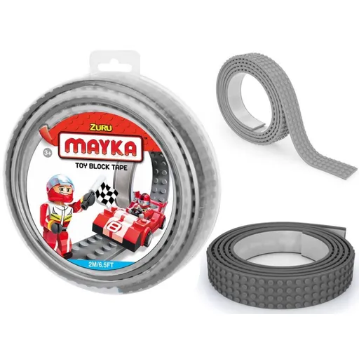 Mayka stavebnicová páska velká 2m šedá