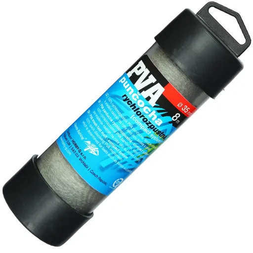 Giants fishing PVA punčocha + pěchovač Compact System Fast Melt 35mm 8m,Giants fishing PVA punčocha + pěchovač Compact System Fast Melt 35mm 8m