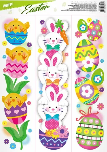 Okenní fólie velikonoční VE008 30x42cm