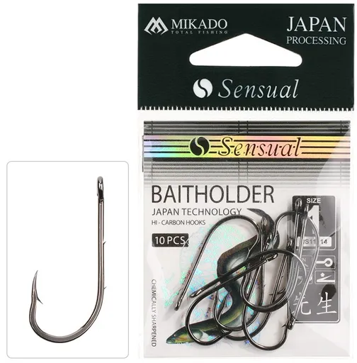 Mikado háčky sensual baitholder bn 10 ks - 1/0