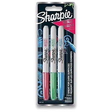 SHARPIE Metallic 1,4 mm, 3 základní barvy (3026980671037)