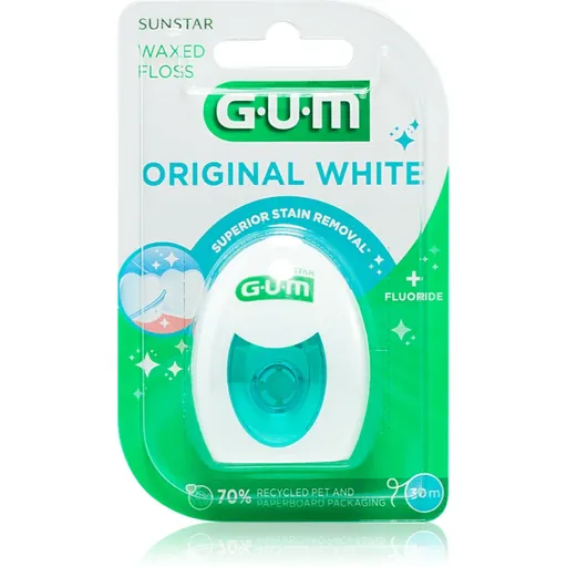 G.U.M Original White dentální nit 30 m