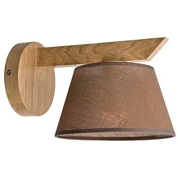 Nástěnné svítidlo ANTONIO 1xE14/40W/230V dub (118896)