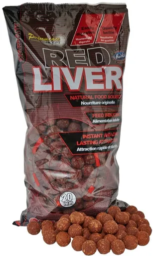 Starbaits Boilies Concept Red Liver 2kg - 14mm,Starbaits Boilies Concept Red Liver 2kg - 14mm