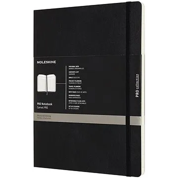 MOLESKINE Professional XL, měkké desky (PROPFNTB4SBK)