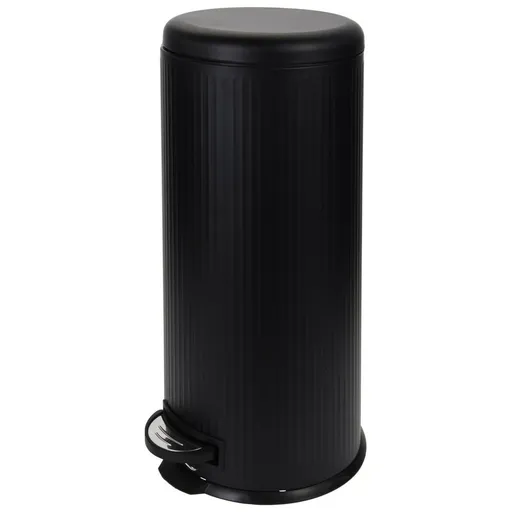Odpadkový koš s pedálem 30 l, 29,5 x 64 cm, černá