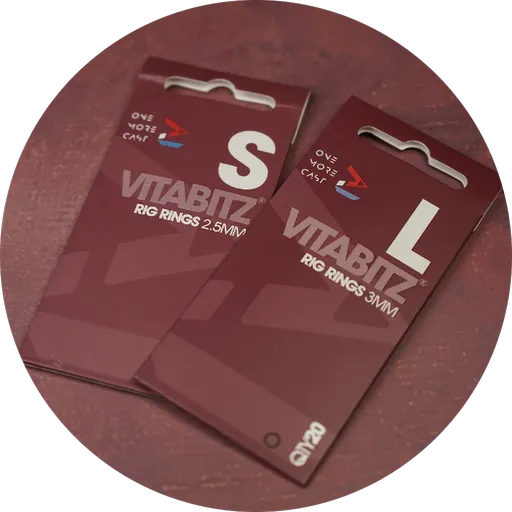One more cast kroužky vitabitz rig rings 20 ks - 3 mm