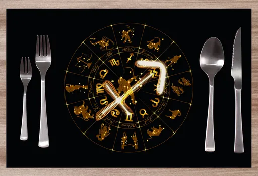 Prostírání Symbol znamení Střelec (23.11. - 21.12.)