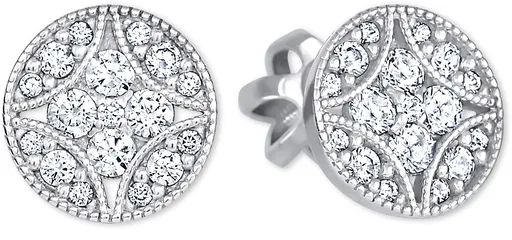 Soliter Designové náušnice s čirými krystaly 239 001 00874 07