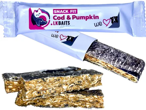 LK Baits Pet Snack FIT Treska-dýně 10g,LK Baits Pet Snack FIT Treska-dýně 10g