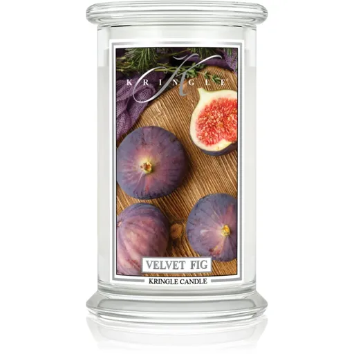 Kringle Candle Velvet Fig vonná svíčka 623 g