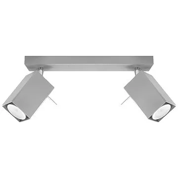 Bodové svítidlo MERIDA 2xGU10/40W/230V šedá (121643)