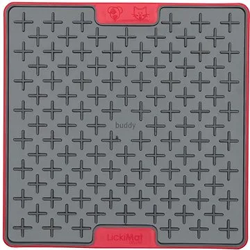 LickiMat Buddy Tuff lízací podložka červená (687/ERV)