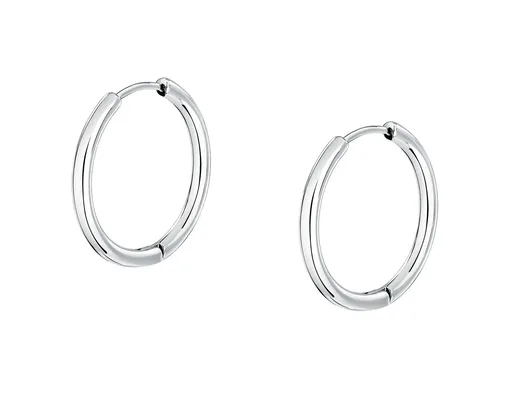 Morellato Kruhové náušnice z oceli Ø 2 cm Creole SAUP22
