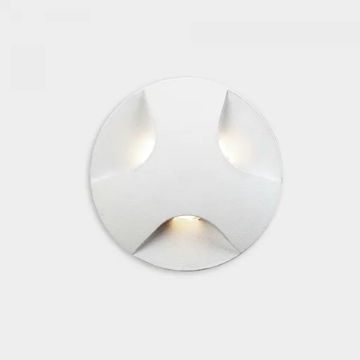 KOHL LIGHTING KOHL-Lighting ONIK TRE IP65 zapuštěné svítidlo do zdi pr. 47 mm bílá 3 W CRI 80 3000K Non-Dimm