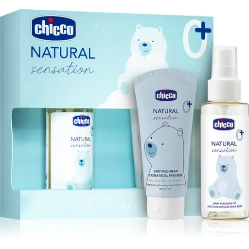 Chicco Natural Sensation We are 2 dárková sada pro děti od narození 0+
