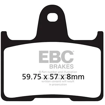 EBC Brzdové destičky FA254HH (FA254HH)