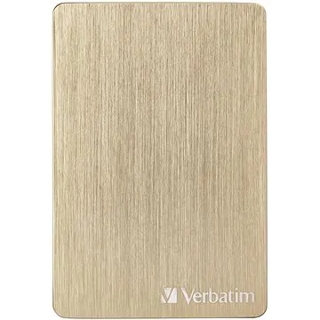 VERBATIM Store´n´ Go ALU Slim 1TB, zlatý (53664)