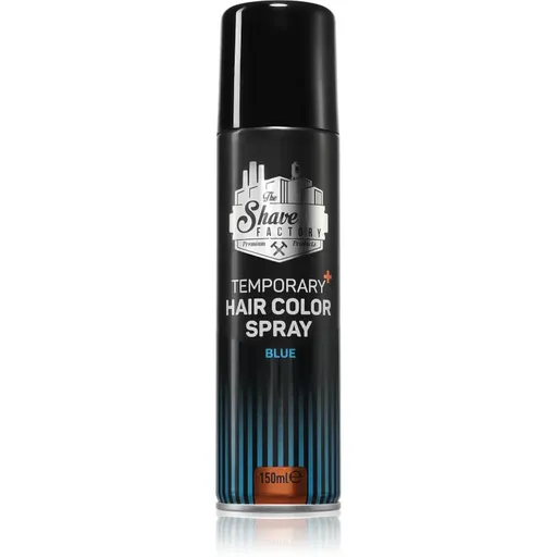 The Shave Factory Temporary Hair Color Spray sprej na vlasy odstín Blue 150 ml