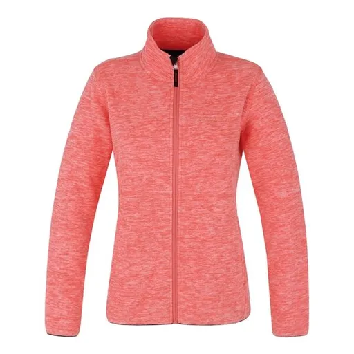 Hannah LIVELA II Dámská flísová mikina, lososová, velikost